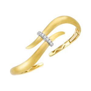 Minotaur collection Bracelet with white diamonds