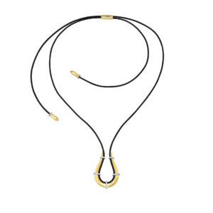 Minotaur collection Pendant with white diamonds