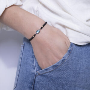 Greek Eye collection Bracelet with diamonds & Mother of pearl