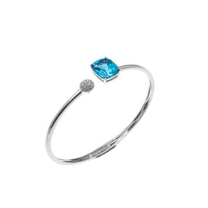 Atlantis Collection bracelet with diamonds & topaz