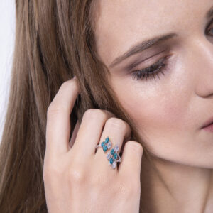 Blue Diamond Collection ring