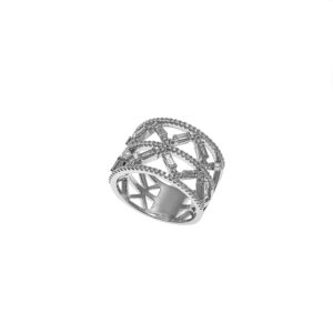Peristeriones Collection Ring with diamonds