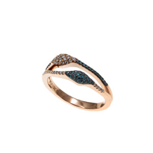 Wreath collection Ring with diamonds