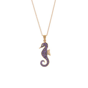 Seaworld Collection Pendant with diamonds & Amethysts