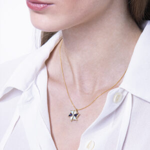 Windmill Collection Pendant with diamonds