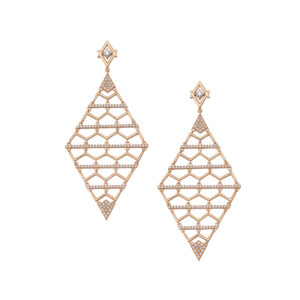 Peristeriones Collection Earrings with diamonds