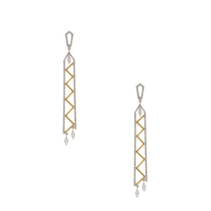 Peristeriones Collection Earrings with diamonds