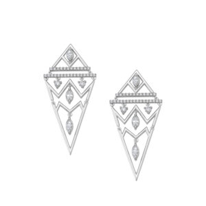 Peristeriones Collection Earrings with diamonds