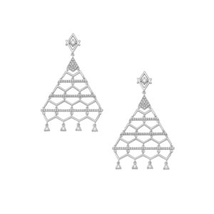 Peristeriones Collection Earrings with diamonds