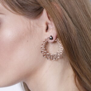 Peristeriones Collection Earrings with diamonds