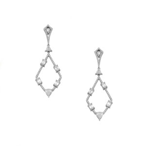 Peristeriones Collection Earrings with diamonds