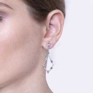 Peristeriones Collection Earrings with diamonds