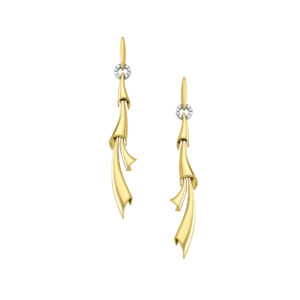 Wind is my leader Collection Earrings with diamonds