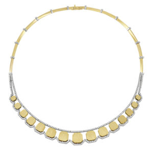 Byzantine Collection Necklace with diamonds