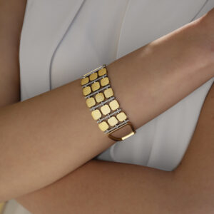 Byzantine Collection Bracelet with diamonds