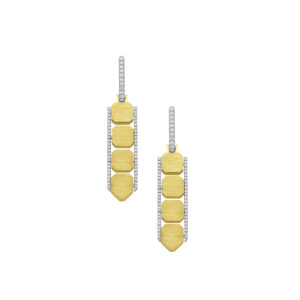 Byzantine Collection Earrings with diamonds