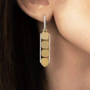 Byzantine Collection Earrings with diamonds